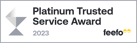 Feefo Platinum Award Winner 2023